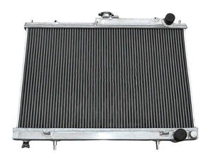 GPI 52MM Aluminum Radiator& FANS FOR 1994-1998  NISSAN SKYLINE R33 R34 GTR GTS-T GTST RB25DET  MT  1994 1995 1996 1997 1998