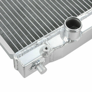 GPI 2 Row Aluminum Radiator For 1999-2005 Mazda Miata MX5 1.8L Manual Transmission  1999 2000 2001 2002 2003 2004 2005