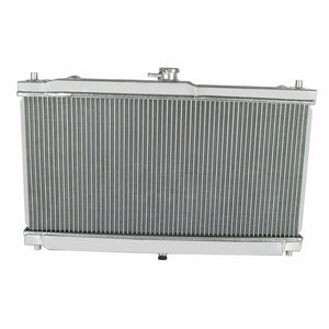 GPI 2 Row Aluminum Radiator For 1999-2005 Mazda Miata MX5 1.8L Manual Transmission  1999 2000 2001 2002 2003 2004 2005