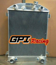 Load image into Gallery viewer, 62MM aluminum alloy radiator for Ford car/pickup truck W/Flathead engine 1932
