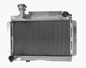 GPI 2 Row Aluminum Radiator& fans For 1955-1962 MG MGA 1500 1600 1622 DE LUXE 1.5L 1.6L 1955 1956 1957 1958 1959 1960 1961 1962