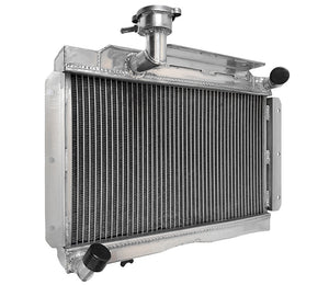 GPI 2 Row Aluminum Radiator For 1955-1962 MG MGA 1500 1600 1622 DE LUXE 1.5L 1.6L 1955 1956 1957 1958 1959 1960 1961 1962