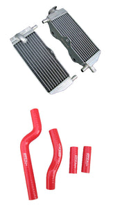 GPI Aluminum radiator& hose FOR Yamaha  YZ250 YZ 250 1996 1997 1998 1999 2000 2001