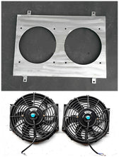 Load image into Gallery viewer, Aluminum Radiator Shroud +Fans for 1979-1993 For Ford Mustang GT/LX 5.0L Thunderbird 1979 1980 1981 1982 1983 1984 1985 1986 1987 1988 1989 1990 1991 1992 1993
