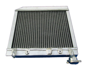 GPI Aluminum Radiator & fan For 2004-2009 Honda TRX450R TRX 450 R / 2006-2014 TRX450ER  TRX 450 ER 2004 2005 2006 2007 2008 2009 2010 2011 2012 2013