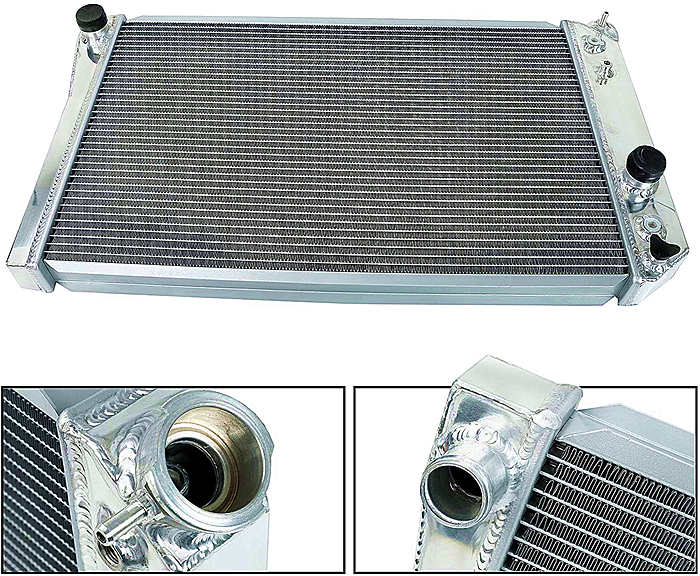 GPI 3 Row Aluminum Radiator For 1982-2002 CHEVY S10/BLAZER/CORVETTE V8 ...