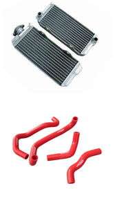 GPI Aluminum radiator & silicone hose For 1985-1986 Honda ATC250R ATC 250 R 1985 1986