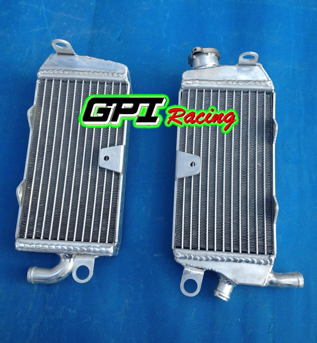 GPI Aluminum Radiator FOR 1985-1986 Yamaha TRIZ TRI-Z 250 YTZ250 1985 ...